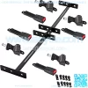 Universal 4 Passenger Retractable Seat Belts and Bracket Kit for Club Car,EZGO Yamaha etc. Golf Cart