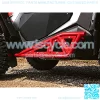 Heavy-Duty Tube Rock Sliders for 2021+ Polaris RZR Trail 900 / S 900 / S 1000 (See Fitment) | Red | Made with 1.75" Steel Tubing | UV-Resistant Powder Coating | Easy Bolt-On Mounting Process - Image 5