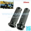 2PCS 25mm Motorcycle Scooter ATV Bike 1" Rubber Handle Bar Grip Anti-skid Cover - Image 3