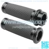 2PCS 25mm Motorcycle Scooter ATV Bike 1" Rubber Handle Bar Grip Anti-skid Cover - Image 4