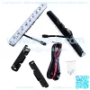 LED car safety daytime running lights (9 lamp beads)