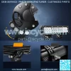 ZH084 LED Light Bar 1PC 12Inch 72W Spot Flood Combo LED Off Road Lights 12V 5Pin Rocker Switch LED Light Bar Wiring Harness Kit- 2 Leads, 2 Years Warranty - Image 5