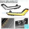SAUTVS LED Turn Signal DRL Daytime Running Lights with White Yellow Light for Defender & Defender Max 2020+ / Commander & Commander Max 2021+ Accessories(2PCS) - Image 4