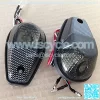 HTTMT MT224-012-CN+SM Smoke Flush Mount Turn Signals Blinker Light Compatible with Universal Sportbikes,5% coupon applied at checkout,with coupon