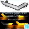 Defender LED DRL Daytime Running Light Kits, Durable High Brightness Front Driver Passenger Signal Light Set with White/ Yellow Flashing Compatible with Defender& Defedner Max 2020+ - Image 2