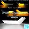 Defender LED DRL Daytime Running Light Kits, Durable High Brightness Front Driver Passenger Signal Light Set with White/ Yellow Flashing Compatible with Defender& Defedner Max 2020+ - Image 3
