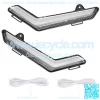 Defender LED DRL Daytime Running Light Kits, Durable High Brightness Front Driver Passenger Signal Light Set with White/ Yellow Flashing Compatible with Defender& Defedner Max 2020+ - Image 5