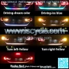 Flexible Car LED Strip Lights, 48inch Dream Color Car Exterior Tailgate Trunk LED Lights Kit, Waterproof Daytime Running Turn Signal Brake Reverse Tail Lights, Car License Plate Light DC12V - Image 2