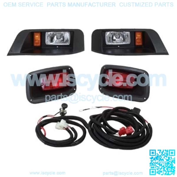 TXT Adjustable Halogen Headlight and Tail Light Kit