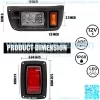 Club Car LED Light Kit 12 Volt Headlight and Tail Light Assembly for 1993-Up Club Car DS Golf Cart OEM 101988001 101988002 - Image 4