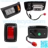 Club Car LED Light Kit 12 Volt Headlight and Tail Light Assembly for 1993-Up Club Car DS Golf Cart OEM 101988001 101988002 - Image 5