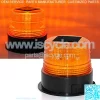 Solar LED Beacon Light 12/24V Rechargeable Waterproof Amber Warning Lights, with Magnetic Base, Rechargeable Rotating Strobe Lights for Vehicle Forklift Truck Tractor Golf Carts UTV Car Bus