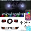 Golf Cart LED Headlight Kits for 1996-2013 EZGO TXT Carts (12V-48V), with Tail Lights, Turn Signals Kits, Brake Lights and Safe Daytime Running Lights