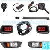 Golf Cart LED Headlight Kits for 1996-2013 EZGO TXT Carts (12V-48V), with Tail Lights, Turn Signals Kits, Brake Lights and Safe Daytime Running Lights - Image 2