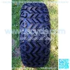 14" Black Aluminum Wheels and 23x10-14" DOT All Terrain Golf Cart Tires Combo - Set of 4 - Image 3