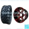 22x11-12" Tire/Wheel Combo (22" Tall Premounted) - Image 3