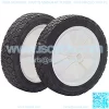 9611 Plastic Wheel 2PK Replacement 72-107/9611 Semi-Pneumatic Rubber Replacement Tire