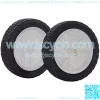 9611 Plastic Wheel 2PK Replacement 72-107/9611 Semi-Pneumatic Rubber Replacement Tire - Image 4
