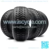 205/50-10 DOT Street Tires for EZGO, Club Car, Yamaha Golf Carts (205/50-10, Set of 4 Tires)