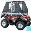 Raider 02-1400 Black Universal Heavy Nylon ATV Cab Enclosure and Cabin Cover - Image 2