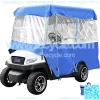 Universal 4 Passenger Golf Cart Cover for EZGO Club Car, Blue Waterproof Sunproof Outdoor Storage Ezgo Club Car Cover