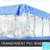 Universal 4 Passenger Golf Cart Cover for EZGO Club Car, Blue Waterproof Sunproof Outdoor Storage Ezgo Club Car Cover - Image 3
