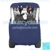 Classic Accessories 2 Passenger Golf Cart Navy Travel Enclosure For Short Top 68 - Image 3