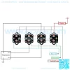 Winch Solenoid Relay Fit for Warn 12 Volt Heavy Duty 28396 15-487 440262 546-033 1231A WS487 - Image 3