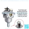 Carburetor Fuel Solenoid 699915 Replacement for Briggs Stratton 794572 799728 498027 495706 695423 - Image 4