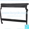 Classic Accessories QuadGear UTV Front/Rear Windshield, Fits Yamaha Rhino, Black - Image 3