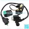 CDI Box Ignition Coil Solenoid Relay Voltage Regulator for 50cc 70cc 90cc 110cc 125cc ATV Dirt Bike and Go Kart