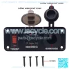 New center console power switch + cigarette lighter holder + 4.2A USB with voltmeter - Image 2
