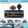 New center console power switch + cigarette lighter holder + 4.2A USB with voltmeter - Image 4