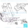 Club Car Precedent (04-11) MCOR (fits Generation 1, Pedal Group 1 Models) 103327901 - Image 2