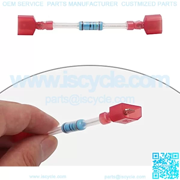Golf Cart Resistor Assembly with Connectors for Club Car Electric 2004-up Precedent 102522701 - Image 3