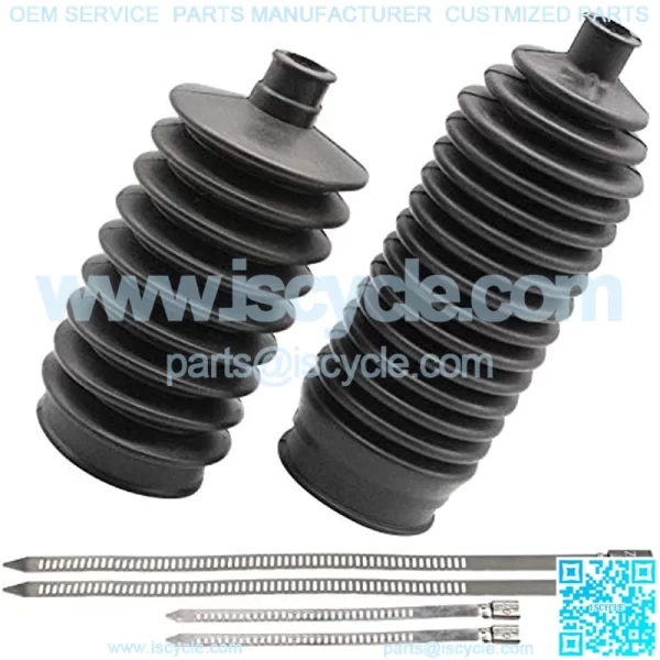 Steering Bellows with Stainless Steel Cable Tie Fits Club Car DS Gas and Electric Passenger Side,Driver Side 1013035 101880001