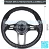 Golf Cart Steering Wheel for EZGO Club Car Yamaha Universal Steering Wheel EZGO Steering Wheel Club Car Cool Racing Style Steering Wheel Golf Cart - Image 4