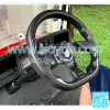 12.5 inch Golf Cart Steering Wheel For EZGO Yamaha Club Car DS and Precedent Carbon Fiber Golf Carts Steering Wheel with Wrench - Image 5