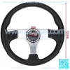12.5" Golf Cart Steering Wheel OR 5/6 Hole Steering Wheel Chrome Adapter for Club Car,Yamaha,EZGO - Image 4