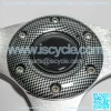 13" Steering Wheel Carbon Fiber Sports Style For EZGO CLUB CAR YAMAHA Golf Cart - Image 2