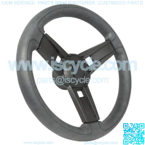 Italia Giazza Black Golf Cart Steering Wheel For All Club Car Precedent - Image 2