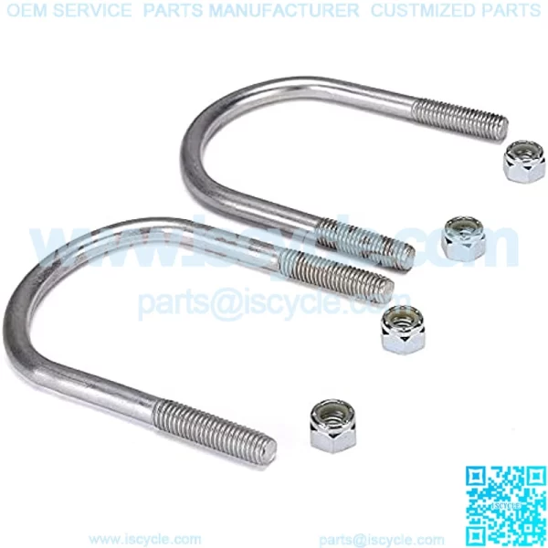 Heavy Duty Leaf Spring U-Bolt for Club Car DS 1981-Up Golf Cart 1014902-2 Pack - Image 2