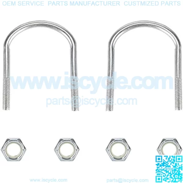 Heavy Duty Leaf Spring U-Bolt for Club Car DS 1981-Up Golf Cart 1014902-2 Pack - Image 3