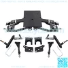 Club Car DS, Heavy Duty 6" Double A-Arm Golf Cart Lift Kit for Club Car DS Electric & Gas (2004-UP)