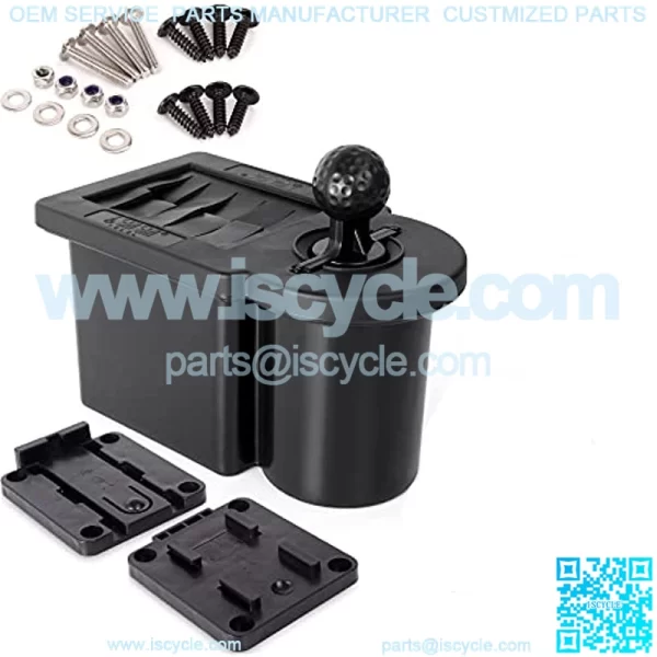 Golf Washer Bucket Deep Cleaning Golf Ball and Club Compatible with Golf Cart EZGO Club Car Yamaha Golf Cue Washer