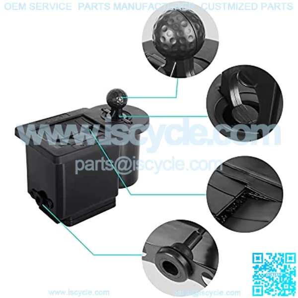 Golf Washer Bucket Deep Cleaning Golf Ball and Club Compatible with Golf Cart EZGO Club Car Yamaha Golf Cue Washer - Image 3