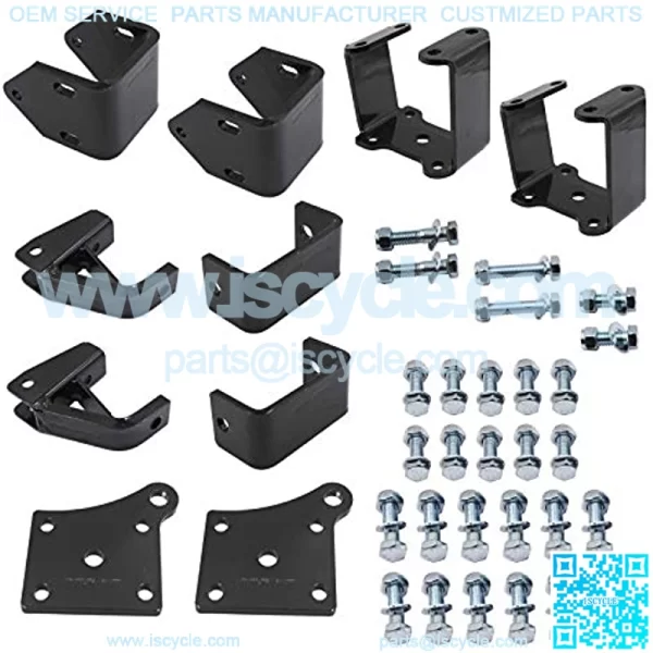 EZGO Golf Cart Electric TXT/Medalist 4" Block Golf Cart Lift Kit 1994.5-2001.5 by LAFORMO