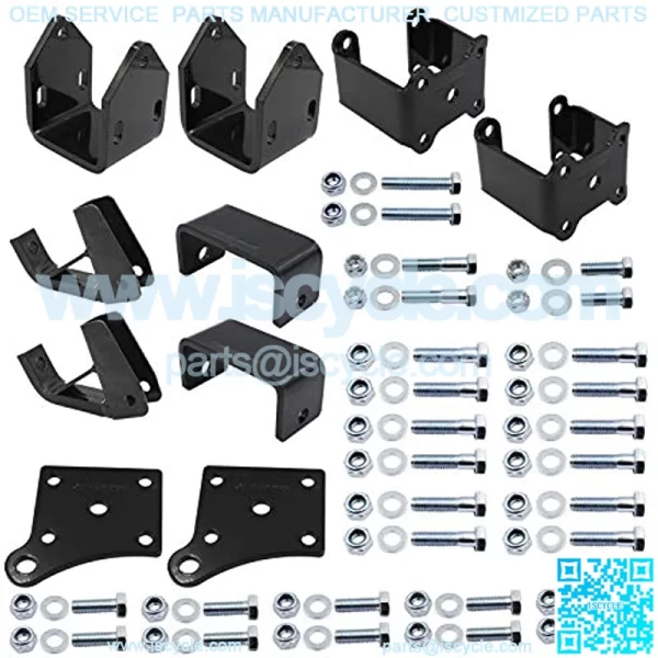 EZGO Golf Cart Electric TXT/Medalist 4" Block Golf Cart Lift Kit 1994.5-2001.5 by LAFORMO - Image 2