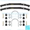 Golf Cart Club Car DS Rear Heavy Duty 4-Leaf Springs Kit with Bushings & Sleeves U Bolt, OEM# 1014675 Golf Cart Accessories