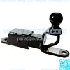 ATV TEK, TRH1 Trio HD Receiver Hitch with Ball Mount, Heavy-Duty Tow Hitch